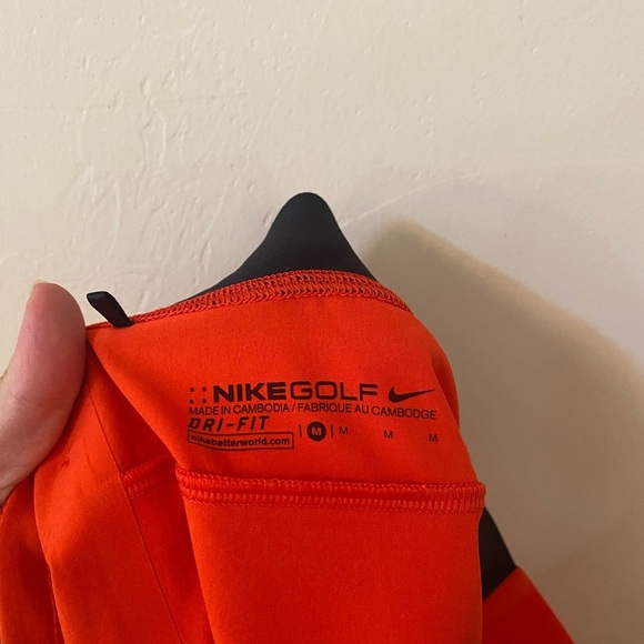 Nike Golf Dri-FIT Skirt Women’s Medium Orange Performance Activewear - Picture 2 of 5